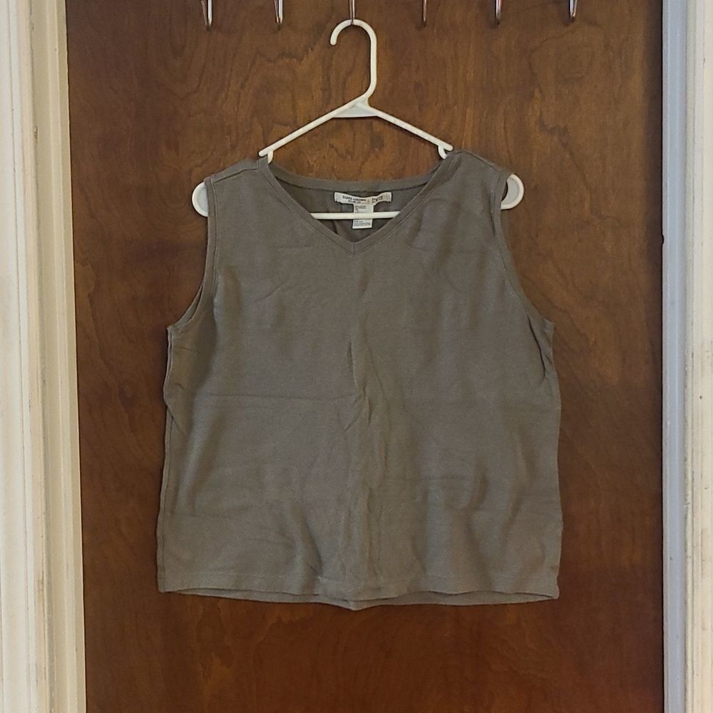 Faded Glory XL Grey Sleeveless Tank